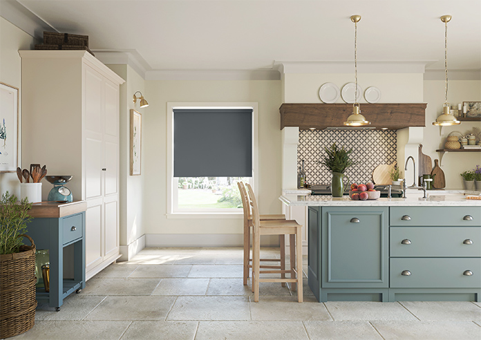 Trapani (Blackout), Chambray - Twist&Fit Roller Blind - Image 8
